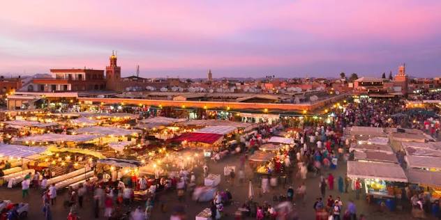 Arrival in Marrakech